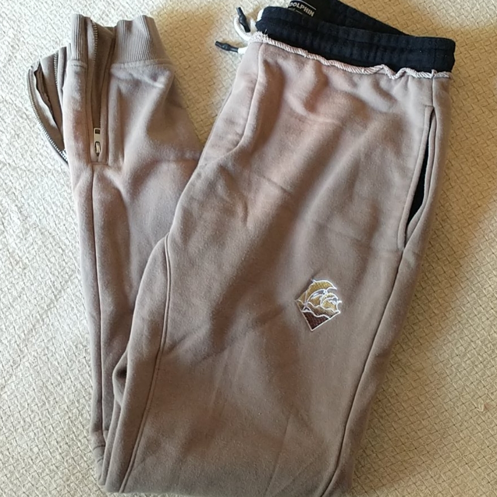 Pink Dolphin men's jogger sweats